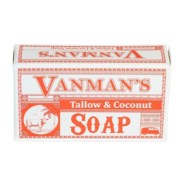 THE VANMAN COMPANY LLC: Tallow and Coconut Bar Soap, 3.8 oz