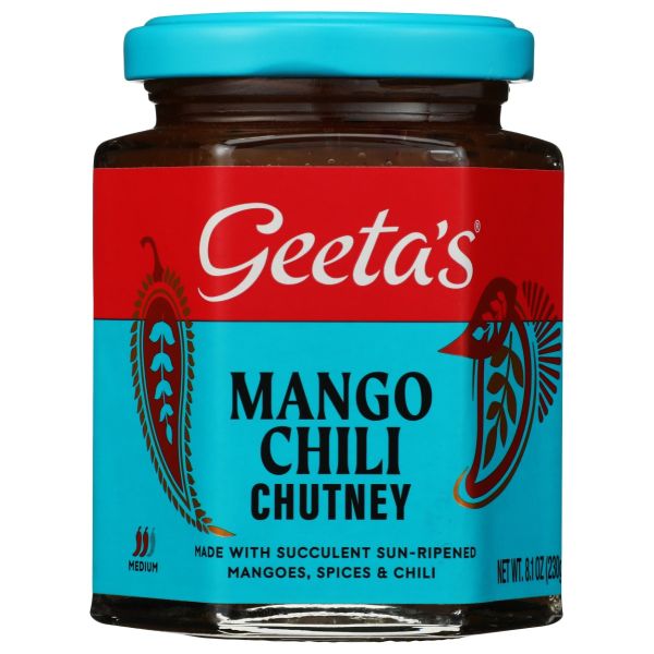 GEETA'S: Chutney Mango Chili, 9.8 oz