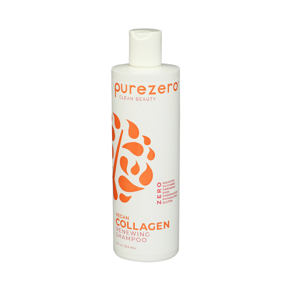 PUREZERO: Vegan Collagen Renewing Shampoo, 12 fo