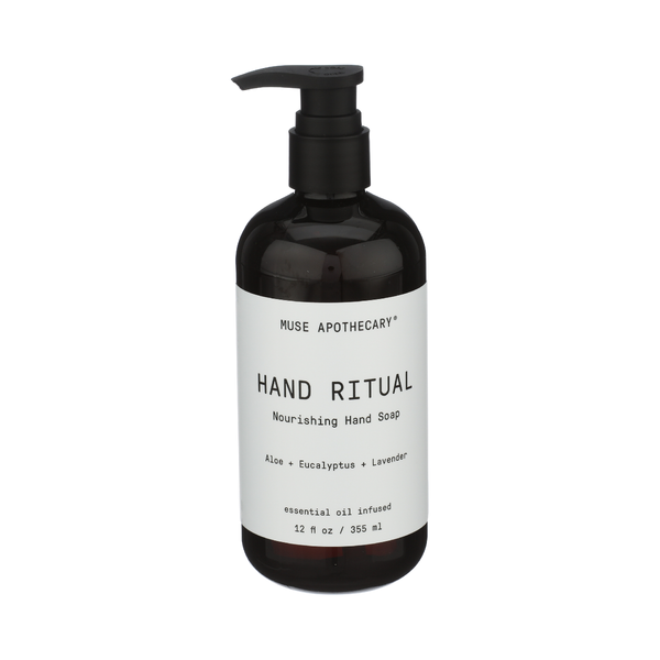 MUSE APOTHECARY: Hand Ritual Aloe Eucalyptus Lavender Nourishing Hand Soap, 12 fo