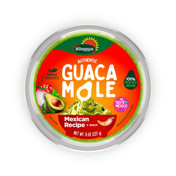 LA BONANZA: Mexican Recipe Guacamole Medium, 8 oz