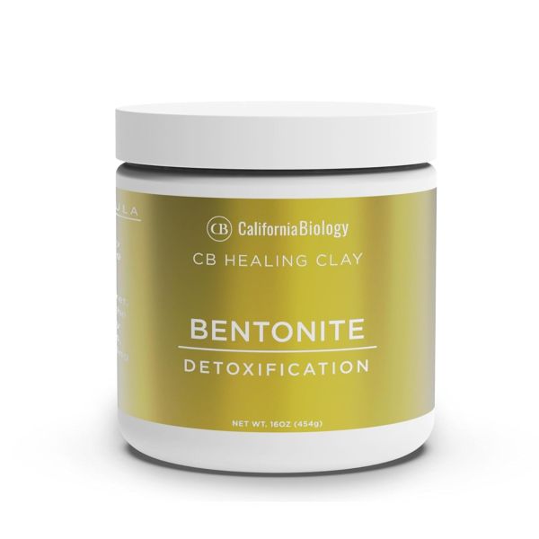 CALIFORNIA BIOLOGY: Bentonite Detoxification Facial Clay, 16 oz
