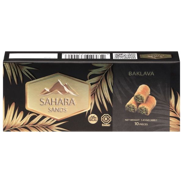 SAHARA SANDS: Baklava 10 piece, 1.41 oz
