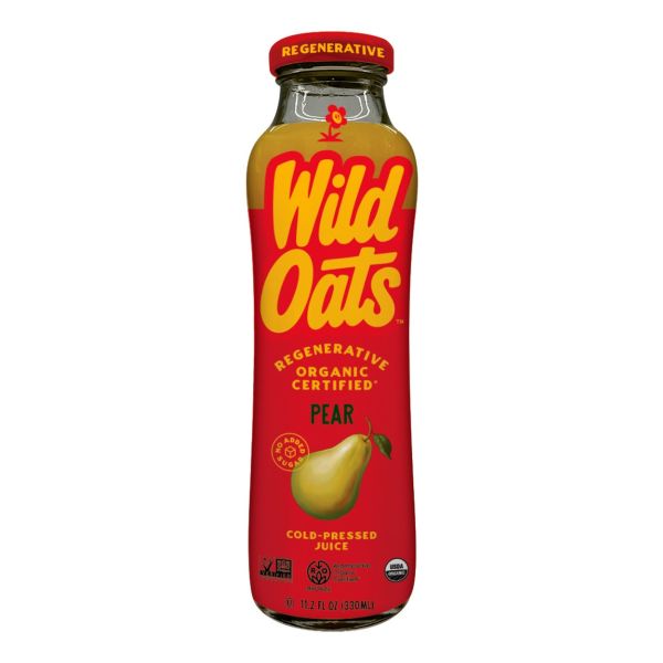 WILD OATS: Organic Pear Juice, 11.2 fo