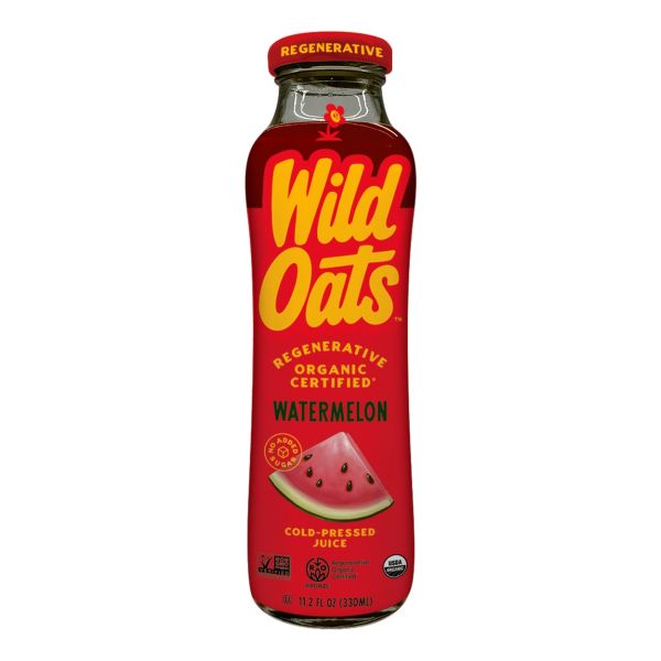 WILD OATS: Organic Watermelon Juice, 11.2 fo