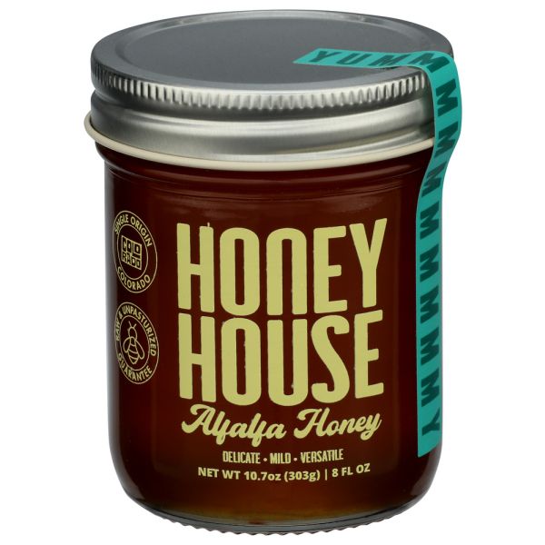 HONEY HOUSE: Alfalfa Honey, 8 oz