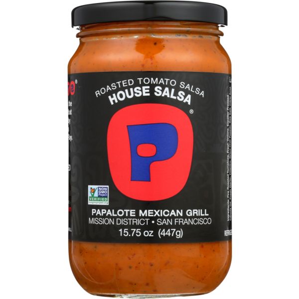 PAPALOTE SALSA: Salsa Roasted Tomato, 15.75 oz