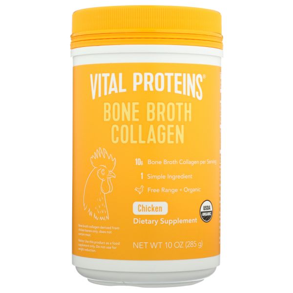 VITAL PROTEINS: Chicken Bone Broth Collagen, 10 oz