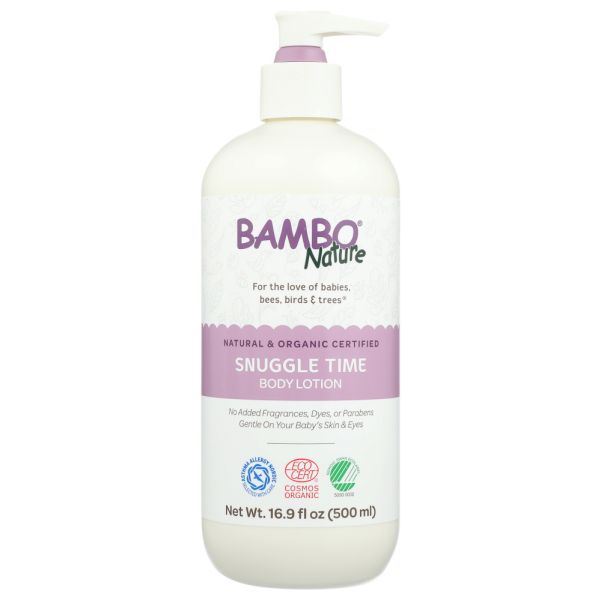 BAMBO NATURE: Snuggle Time Body Lotion, 16.9 oz