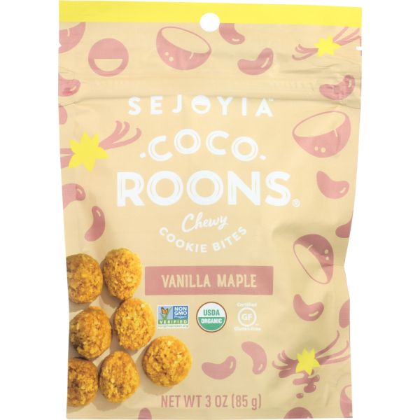 SEJOYIA: Cocoroons Vanilla Maple, 3 oz