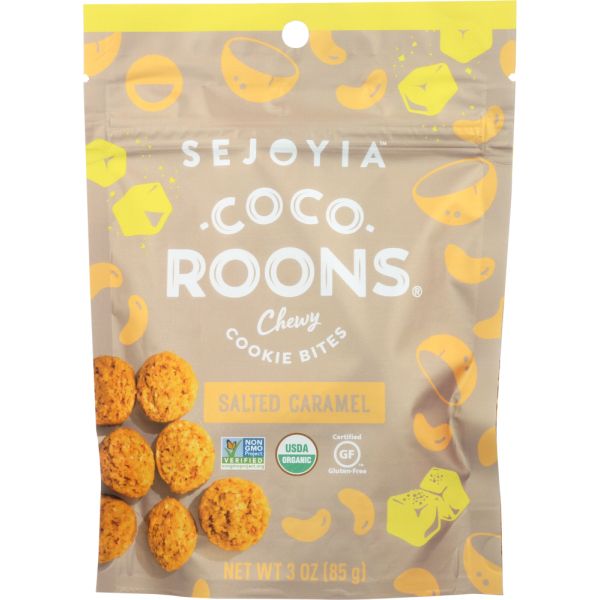 SEJOYIA: Coco Roons Salted Caramel, 3 oz