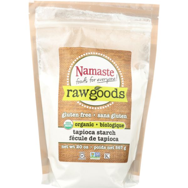 NAMASTE FOODS: Raw Goods Organic Tapioca Starch, 20 oz