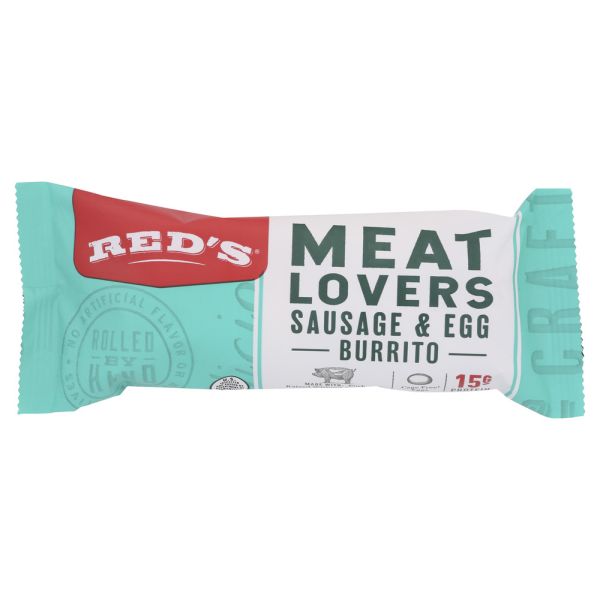 REDS: Burrito Breakfast Meat Lover, 5 oz