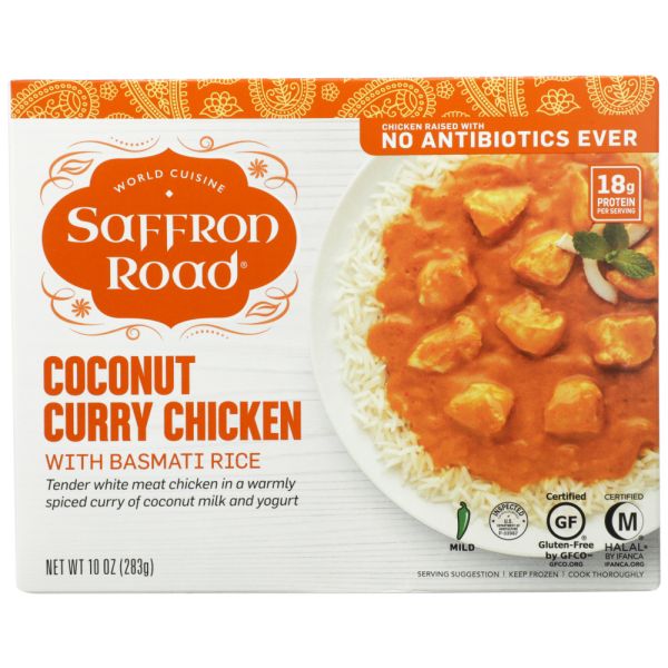SAFFRON ROAD: Chicken Coconut Curry, 10 oz