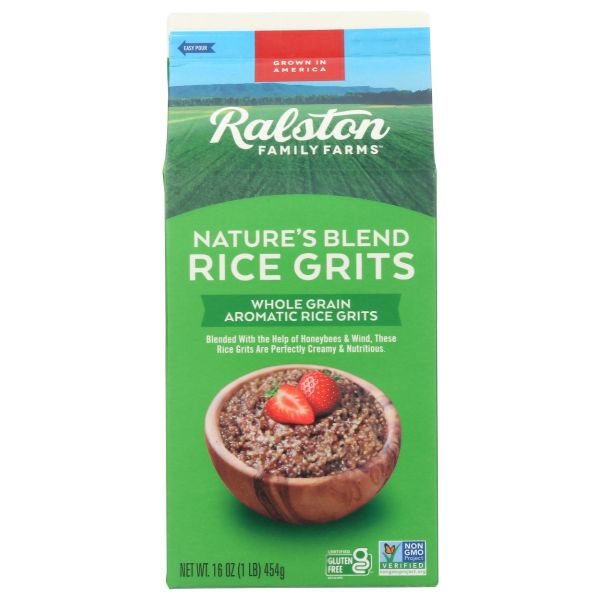 RALSTON FAMILY FARMS: Rice Grits Natures Blend, 16 oz
