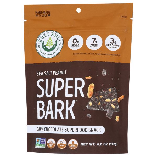 KULI KULI: Super Bark Sea Salt Peanut, 4.2 oz