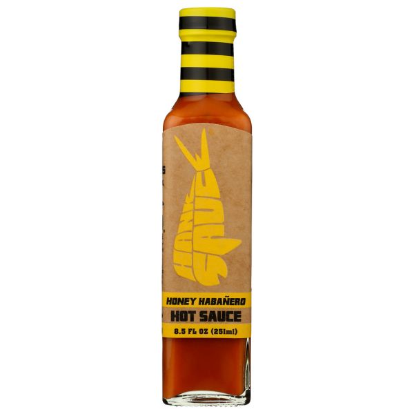 HANK SAUCE: Honey Habanero Hot Sauce, 8.5 oz