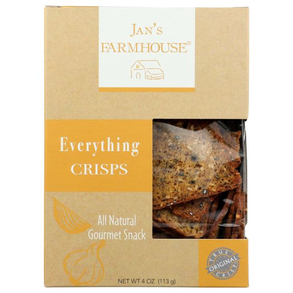 JANS FARMHOUSE: Everything Crisps, 4 oz