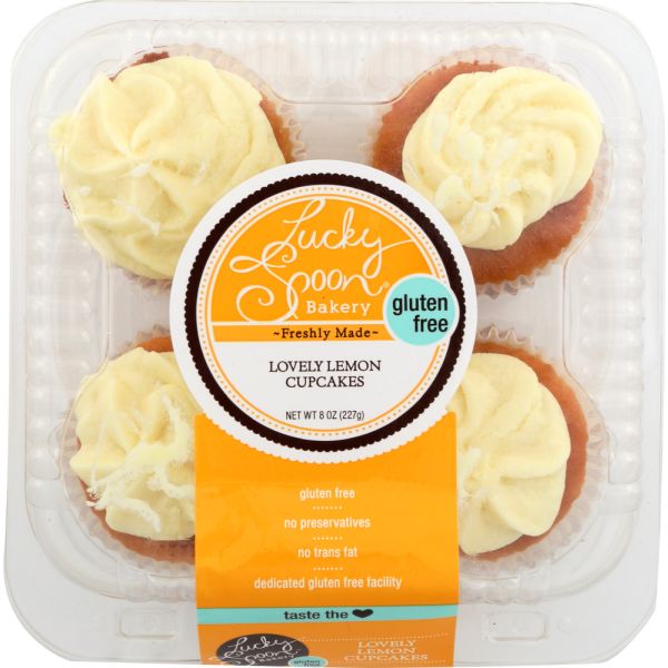 LUCKY SPOON: Lovely Lemon Cupcakes, 8 oz