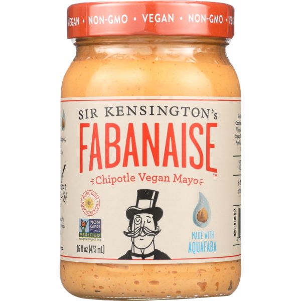 SIR KENSINGTONS: Fabanaise Chipotle Vegan Mayo, 16 oz