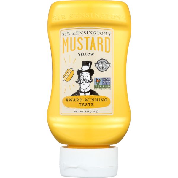SIR KENSINGTONS: Mustard Yellow Squeeze, 9 oz