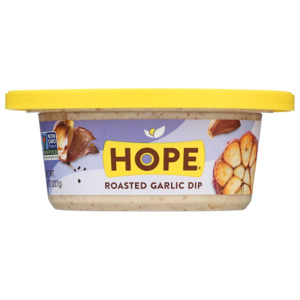 HOPE: Cashew Almond Roasted Garlic Dip, 8 oz