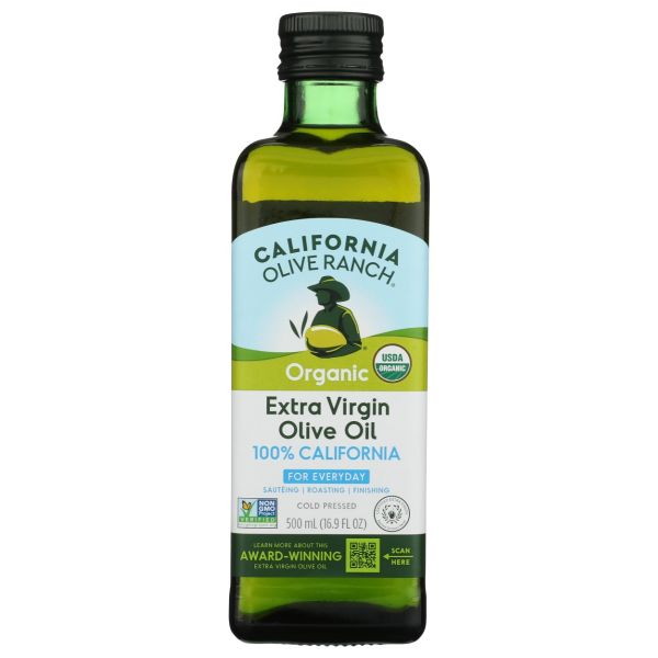 CALIFORNIA OLIVE RANCH: Organic Extra Virgin Olive Oil 100 Percent California For Everyday, 16.9 fo