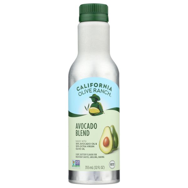 CALIFORNIA OLIVE RANCH: Oil Avocado Evoo Blend, 12 FO