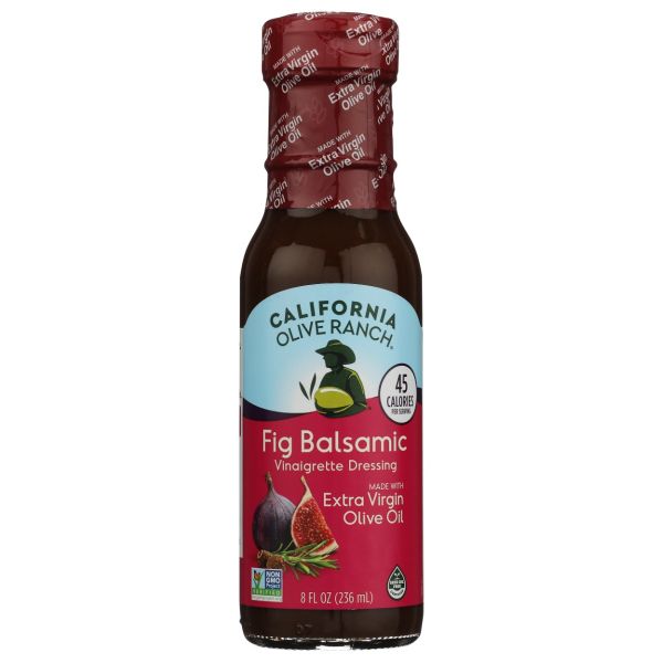 CALIFORNIA OLIVE RANCH: Fig Balsamic Vinaigrette Dressing, 8 fo