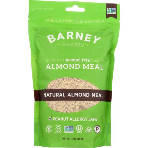 BARNEY BUTTER: Meal Almond Natural, 13 oz