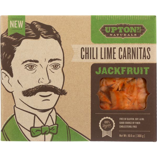 UPTONS NATURALS: Chili Lime Carnitas Jackfruit, 10.6 oz