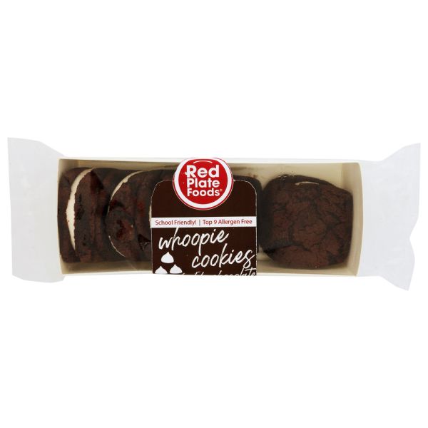 RED PLATE FOODS: Cookie Whoopie Double Chocolate, 8.5 oz
