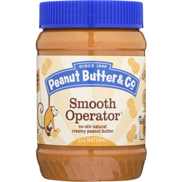 PEANUT BUTTER & CO: Smooth Operator Creamy Peanut Butter, 16 oz