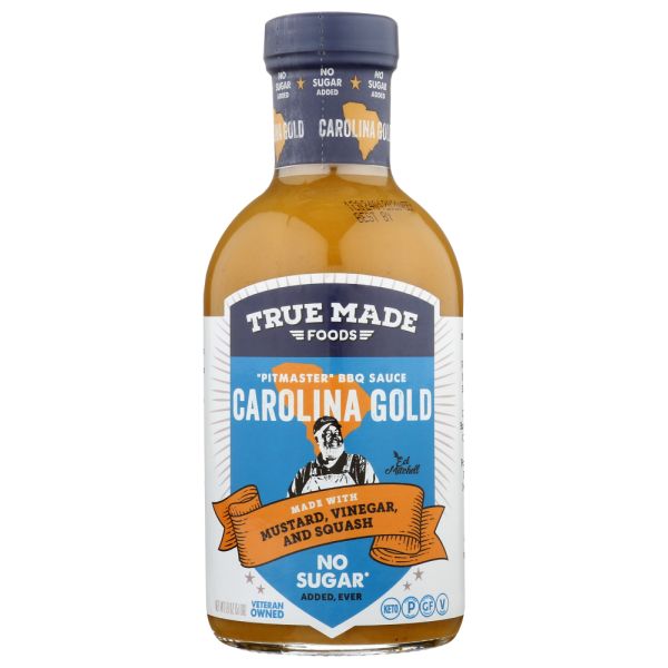 TRUE FOODS: Carolina Gold BBQ Sauce, 18 oz