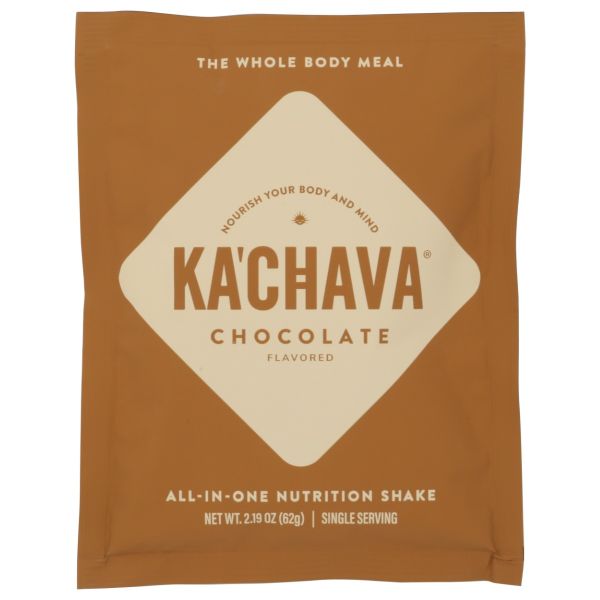 KA'CHAVA: Chocolate Flavored Shake 1 Packet, 2.19 oz
