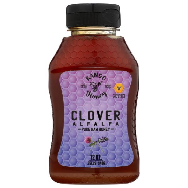 RANGO HONEY: Honey Clover Sonoran Alfalfa, 12 oz
