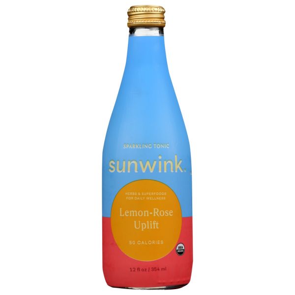 SUNWINK: Lemon Rose Uplift Tonic, 12 fo