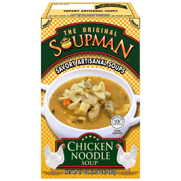 ORIGINAL SOUPMAN: Soup Chicken Noodle, 17.3 oz