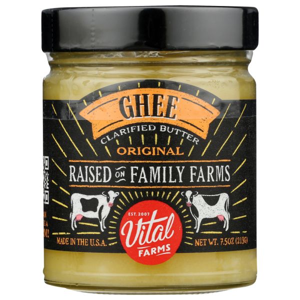 VITAL FARMS: Ghee Butter Original, 7.50 oz