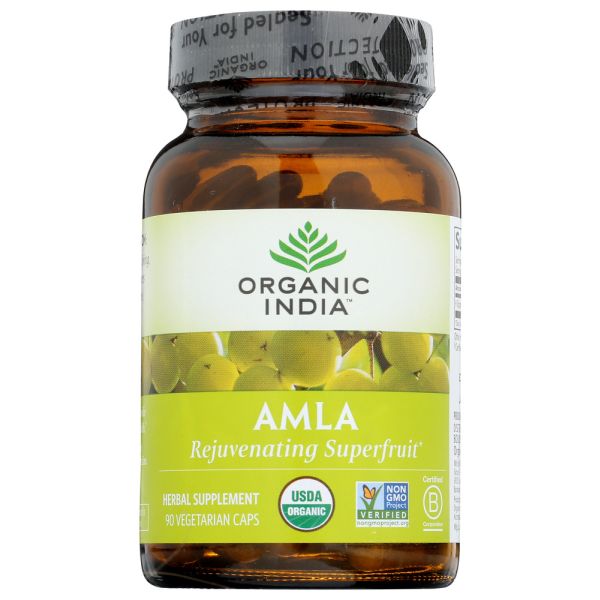 ORGANIC INDIA: Amla Rejuvenating Superfruit, 90 cp