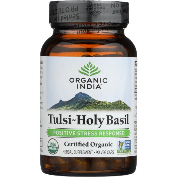 ORGANIC INDIA: Tulsi-Holy Basil, 90 Veggie Caps