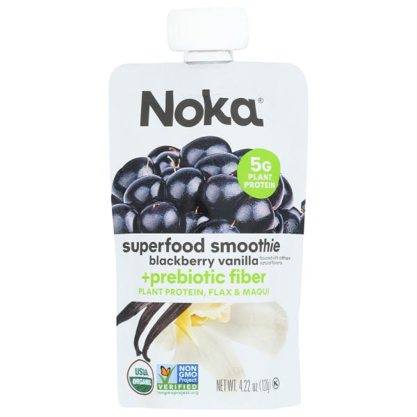 NOKA: Blackberry Vanilla Smoothie, 4.22 oz