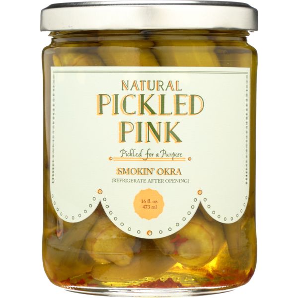 PICKLED PINK FOODS LLC: Smokin Okra, 16 oz