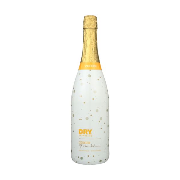 DRY SODA: Ginger Dry Sprkl Bttl, 750 ml
