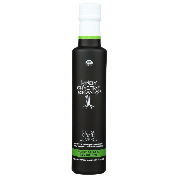 THE LONELY OLIVE TREE: Organic Extra Virgin Olive Oil, 250 ml