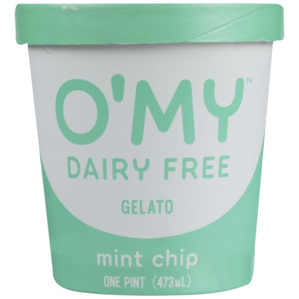 OMY DAIRY FREE GELATO: Gelato Mint Chip Dairy Free, 1 pt