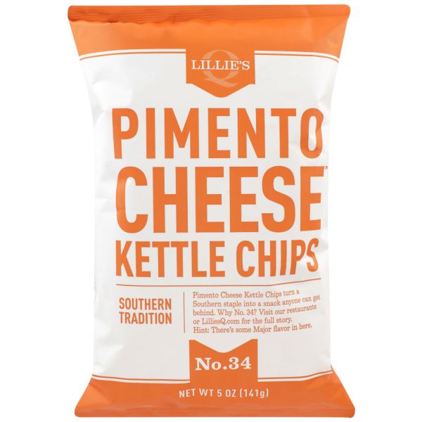 LILLIES Q: Pimento Cheese Kettle Chips, 5 oz