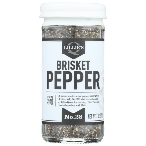 LILLIES Q: Rub Pepper Brisket, 2 oz