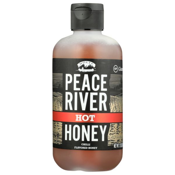 PEACE RIVER HONEY: Honey Hot Chili Infused, 12 OZ