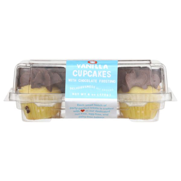 DIVVIES: Mini Cupcake Vanilla Chocolate, 6 oz